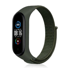 Load image into Gallery viewer, Bracelet for mi band 6 5 Strap Nylon Sport loop watch Belt pulsera correa Miband strap Wristband for xiaomi Mi band 4 3 Bracelet