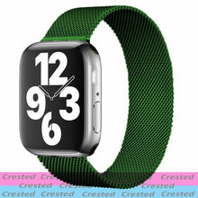 Load image into Gallery viewer, Strap For Apple watch band 44mm 40mm 38mm 42mm metal Magnetic Loop correa Accessories bracelet iWatch serie 4 3 SE 6 7 45mm 41mm