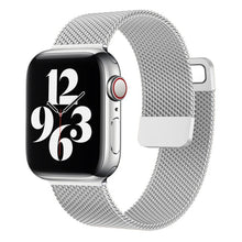 Load image into Gallery viewer, Strap For Apple watch Band 44mm 40mm 38mm 42mm Accessories Magnetic Loop smartwatch bracelet iWatch serie 3 4 5 6 se 7 45mm 41mm