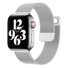 Load image into Gallery viewer, Strap For Apple watch Band 44mm 40mm 38mm 42mm Accessories Magnetic Loop smartwatch bracelet iWatch serie 3 4 5 6 se 7 45mm 41mm