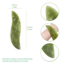 Load image into Gallery viewer, Rose Quartz Face Massager Gua Sha Scraper Natural Jade Stone Skin Care Massager for Body Facial Neck Back Beauty Health Eye SPA