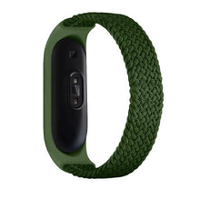 Load image into Gallery viewer, Bracelet for Mi band 5 Strap Nylon Braided Solo Loop pulseira bracelet Miband4 Miband5 Wristband for xiaomi Mi band 4 3 6 strap