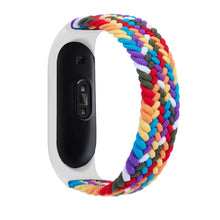 Load image into Gallery viewer, Bracelet for Mi band 5 Strap Nylon Braided Solo Loop pulseira bracelet Miband4 Miband5 Wristband for xiaomi Mi band 4 3 6 strap