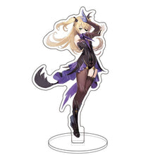 Load image into Gallery viewer, Anime Figure Genshin Impact Diluc Venti Klee Keqing Qiqi Acrylic Stand Model Plate Desk Decor Standing Sign Keychain Fans Gifts