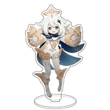 Load image into Gallery viewer, Anime Figure Genshin Impact Diluc Venti Klee Keqing Qiqi Acrylic Stand Model Plate Desk Decor Standing Sign Keychain Fans Gifts