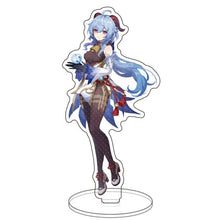 Load image into Gallery viewer, Anime Figure Genshin Impact Diluc Venti Klee Keqing Qiqi Acrylic Stand Model Plate Desk Decor Standing Sign Keychain Fans Gifts