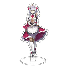 Load image into Gallery viewer, Anime Figure Genshin Impact Diluc Venti Klee Keqing Qiqi Acrylic Stand Model Plate Desk Decor Standing Sign Keychain Fans Gifts