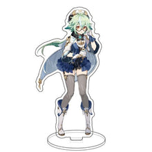 Load image into Gallery viewer, Anime Figure Genshin Impact Diluc Venti Klee Keqing Qiqi Acrylic Stand Model Plate Desk Decor Standing Sign Keychain Fans Gifts
