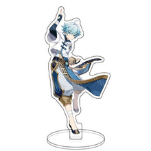 Load image into Gallery viewer, Anime Figure Genshin Impact Diluc Venti Klee Keqing Qiqi Acrylic Stand Model Plate Desk Decor Standing Sign Keychain Fans Gifts