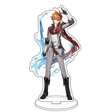 Load image into Gallery viewer, Anime Figure Genshin Impact Diluc Venti Klee Keqing Qiqi Acrylic Stand Model Plate Desk Decor Standing Sign Keychain Fans Gifts