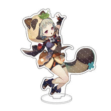 Load image into Gallery viewer, Anime Figure Genshin Impact Diluc Venti Klee Keqing Qiqi Acrylic Stand Model Plate Desk Decor Standing Sign Keychain Fans Gifts