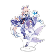 Load image into Gallery viewer, Anime Figure Genshin Impact Diluc Venti Klee Keqing Qiqi Acrylic Stand Model Plate Desk Decor Standing Sign Keychain Fans Gifts