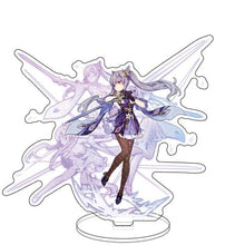 Load image into Gallery viewer, Anime Figure Genshin Impact Zhongli Diluc Venti Klee Keqing Qiqi Acrylic Stand Model Plate Desk Decor Standing Sign Fans Gifts