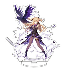 Load image into Gallery viewer, Anime Figure Genshin Impact Zhongli Diluc Venti Klee Keqing Qiqi Acrylic Stand Model Plate Desk Decor Standing Sign Fans Gifts