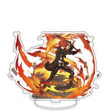 Load image into Gallery viewer, Anime Figure Genshin Impact Zhongli Diluc Venti Klee Keqing Qiqi Acrylic Stand Model Plate Desk Decor Standing Sign Fans Gifts