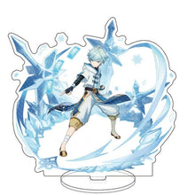 Load image into Gallery viewer, Anime Figure Genshin Impact Zhongli Diluc Venti Klee Keqing Qiqi Acrylic Stand Model Plate Desk Decor Standing Sign Fans Gifts