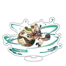 Load image into Gallery viewer, Anime Figure Genshin Impact Zhongli Diluc Venti Klee Keqing Qiqi Acrylic Stand Model Plate Desk Decor Standing Sign Fans Gifts