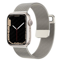 Load image into Gallery viewer, Strap For Apple watch Band 44mm 40mm 38mm 42mm Accessories Magnetic Loop smartwatch bracelet iWatch serie 3 4 5 6 se 7 45mm 41mm