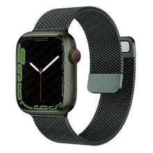 Load image into Gallery viewer, Strap For Apple watch Band 44mm 40mm 38mm 42mm Accessories Magnetic Loop smartwatch bracelet iWatch serie 3 4 5 6 se 7 45mm 41mm