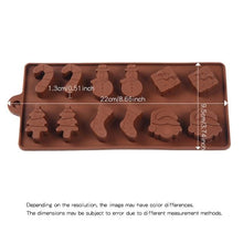 Load image into Gallery viewer, New Silicone Chocolate Mold Non-Stick Cake Mould Jelly Candy 3D DIY Molds Kitchen Accessories Reusable Baking Tools