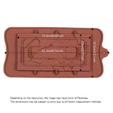 Load image into Gallery viewer, New Silicone Chocolate Mold Non-Stick Cake Mould Jelly Candy 3D DIY Molds Kitchen Accessories Reusable Baking Tools