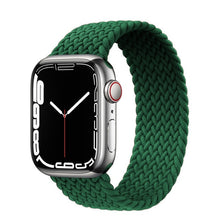 Load image into Gallery viewer, Braided Solo Loop For Apple Watch band 44mm 40mm 45mm 41mm Fabric Nylon Elastic Belt Bracelet iWatch series 3 4 5 SE 6 7 Strap