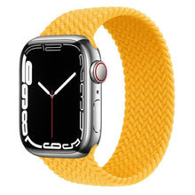 Load image into Gallery viewer, Braided Solo Loop For Apple Watch band 44mm 40mm 45mm 41mm Fabric Nylon Elastic Belt Bracelet iWatch series 3 4 5 SE 6 7 Strap