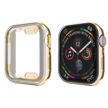 Load image into Gallery viewer, Screen Protector For Apple Watch case 45mm 41mm 44MM 40MM Full TPU bumper Cover 42mm 38MM accessories iwatch series 7 SE 6 5 4 3