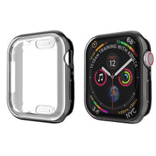 Load image into Gallery viewer, Screen Protector For Apple Watch case 45mm 41mm 44MM 40MM Full TPU bumper Cover 42mm 38MM accessories iwatch series 7 SE 6 5 4 3
