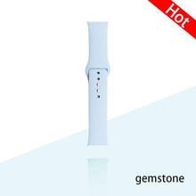 Load image into Gallery viewer, Silicone Strap For Apple Watch Bracelet 44mm 40mm 38mm 42 Mm Watchband For Apple Watch Band Correa For Iwatch Series 6 Se 5 4 3