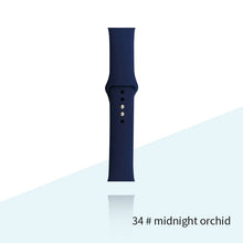 Load image into Gallery viewer, Silicone Strap For Apple Watch Bracelet 44mm 40mm 38mm 42 Mm Watchband For Apple Watch Band Correa For Iwatch Series 6 Se 5 4 3