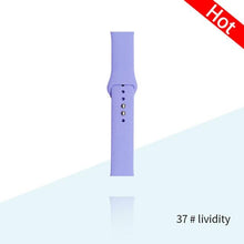 Load image into Gallery viewer, Silicone Strap For Apple Watch Bracelet 44mm 40mm 38mm 42 Mm Watchband For Apple Watch Band Correa For Iwatch Series 6 Se 5 4 3