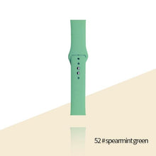 Load image into Gallery viewer, Silicone Strap For Apple Watch Bracelet 44mm 40mm 38mm 42 Mm Watchband For Apple Watch Band Correa For Iwatch Series 6 Se 5 4 3