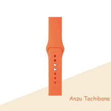 Load image into Gallery viewer, Silicone Strap For Apple Watch Bracelet 44mm 40mm 38mm 42 Mm Watchband For Apple Watch Band Correa For Iwatch Series 6 Se 5 4 3