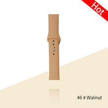 Load image into Gallery viewer, Silicone Strap For Apple Watch Bracelet 44mm 40mm 38mm 42 Mm Watchband For Apple Watch Band Correa For Iwatch Series 6 Se 5 4 3