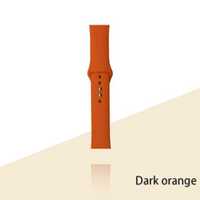 Load image into Gallery viewer, Silicone Strap For Apple Watch Bracelet 44mm 40mm 38mm 42 Mm Watchband For Apple Watch Band Correa For Iwatch Series 6 Se 5 4 3