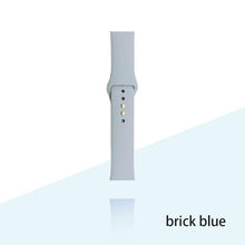Load image into Gallery viewer, Silicone Strap For Apple Watch Bracelet 44mm 40mm 38mm 42 Mm Watchband For Apple Watch Band Correa For Iwatch Series 6 Se 5 4 3