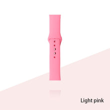 Load image into Gallery viewer, Silicone Strap For Apple Watch Bracelet 44mm 40mm 38mm 42 Mm Watchband For Apple Watch Band Correa For Iwatch Series 6 Se 5 4 3