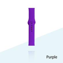 Load image into Gallery viewer, Silicone Strap For Apple Watch Bracelet 44mm 40mm 38mm 42 Mm Watchband For Apple Watch Band Correa For Iwatch Series 6 Se 5 4 3