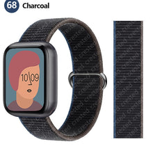 Load image into Gallery viewer, Nylon Loop Strap for apple watch band 44mm 40mm 45mm 41mm 38mm 42mm 44 mm bracelet correa Watchband iWatch serie 3 5 6 se 7 band