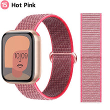 Load image into Gallery viewer, Nylon Loop Strap for apple watch band 44mm 40mm 45mm 41mm 38mm 42mm 44 mm bracelet correa Watchband iWatch serie 3 5 6 se 7 band