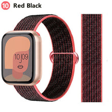 Load image into Gallery viewer, Nylon Loop Strap for apple watch band 44mm 40mm 45mm 41mm 38mm 42mm 44 mm bracelet correa Watchband iWatch serie 3 5 6 se 7 band
