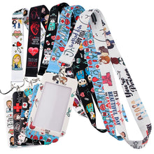 Load image into Gallery viewer, DZ1228 New Grey's Anatomy TV Show Doctor Nurse Neck Strap Lanyards Keychain Holder ID Card Pass Hang Rope Lariat Lanyard Gifts