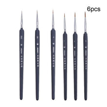 Load image into Gallery viewer, 5 PCS Miniature Paint Brush Set Professional Nylon Brush Acrylic Painting Thin Hook Line Pen Art Supplies Hand Painted A3
