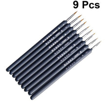 Load image into Gallery viewer, 5 PCS Miniature Paint Brush Set Professional Nylon Brush Acrylic Painting Thin Hook Line Pen Art Supplies Hand Painted A3
