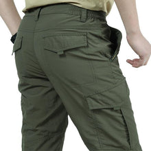 Load image into Gallery viewer, Men's Lightweight Tactical Pants Breathable Summer Casual Army Military Long Trousers Male Waterproof Quick Dry Cargo Pants
