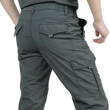 Load image into Gallery viewer, Men's Lightweight Tactical Pants Breathable Summer Casual Army Military Long Trousers Male Waterproof Quick Dry Cargo Pants
