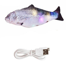 Load image into Gallery viewer, 30CM Electronic Pet Cat Toy Electric USB Charging Simulation Fish Toys for Dog Cat Chewing Playing Biting Supplies Dropshiping

