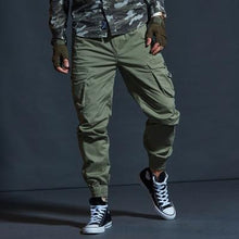 Load image into Gallery viewer, High Quality Khaki Casual Pants Men Military Tactical Joggers Camouflage Cargo Pants Multi-Pocket Fashions Black Army Trousers
