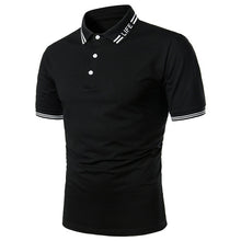 Load image into Gallery viewer, Men Polo Men Shirt Short Sleeve Polo Shirt Contrast Color Polo New Clothing Summer Streetwear Casual Fashion Men Tops

